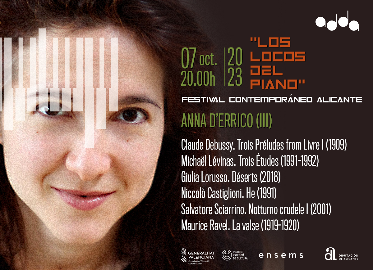 Anna DErrico en el Festival Contemporneo de Alicante